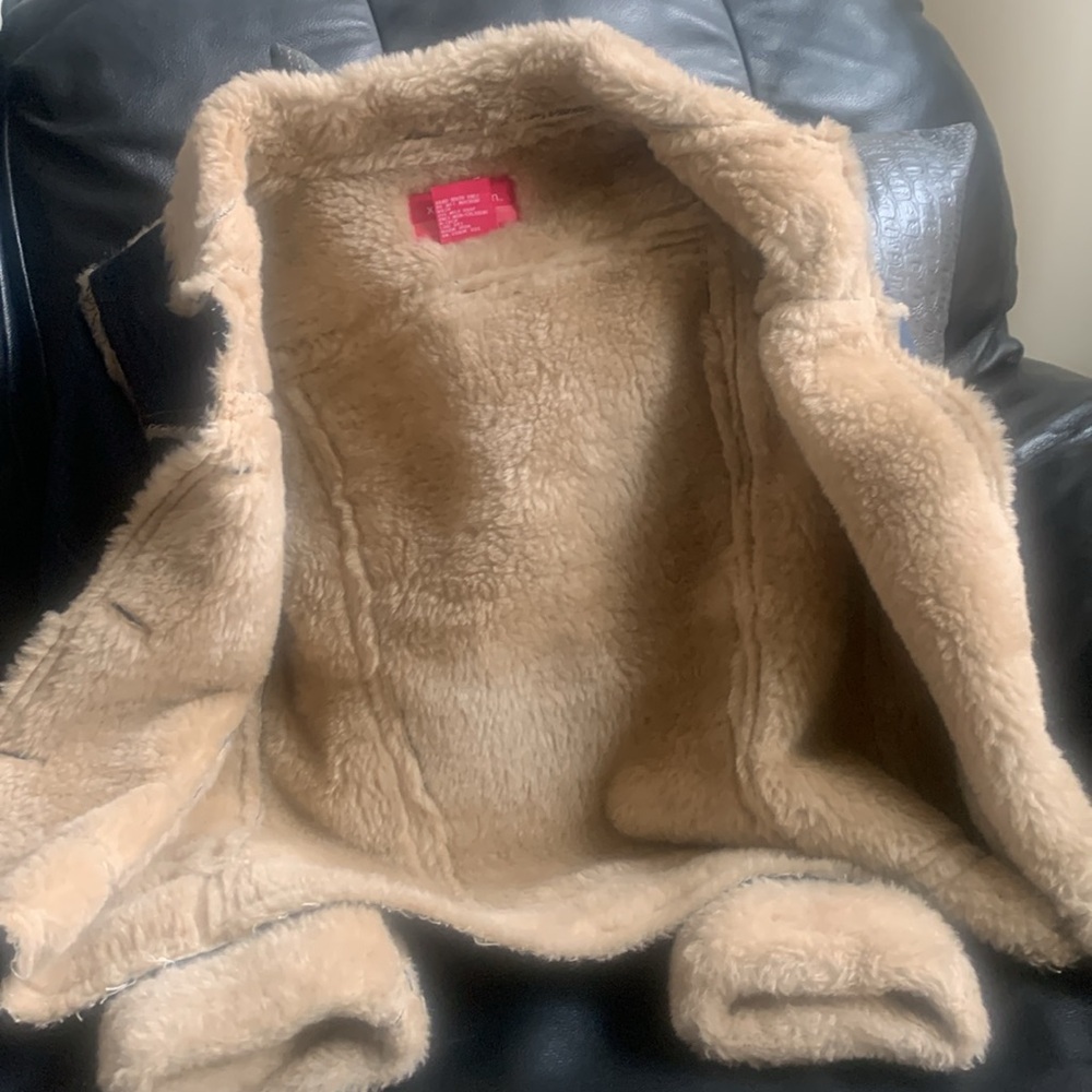 Vintage Sherpa Denim & Fleece Jacket - Picture 7 of 9